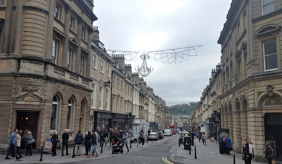 Weekend breaks in Bath - Milsom Street