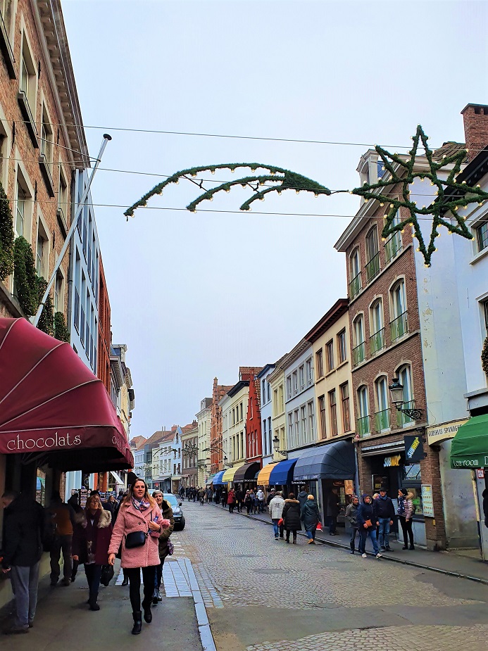 Chocolate shops in Bruges