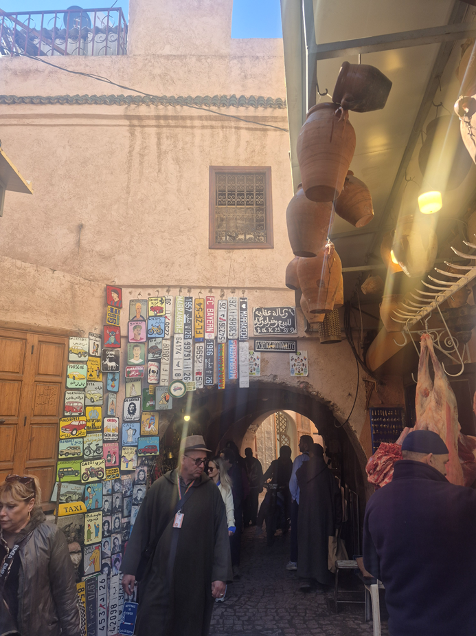 Souks of Marrakech signs