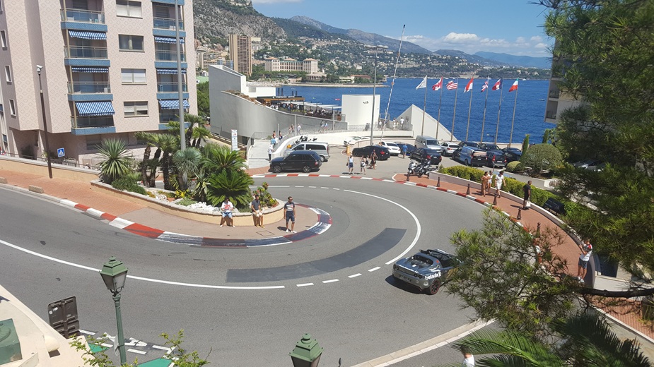 Day in Monaco - F1 circuit