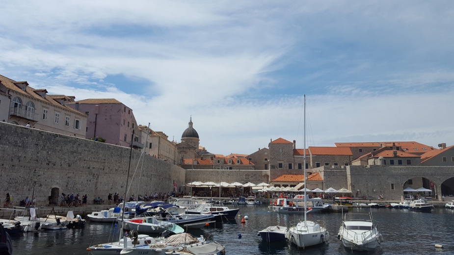 Dubrovnik Old Town harbour